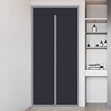 Installation facile : le rideau de porte adopte une installation sans perforation et sans trace, sans aucun outil, et il ne faut que quelques minutes pour terminer l'installation