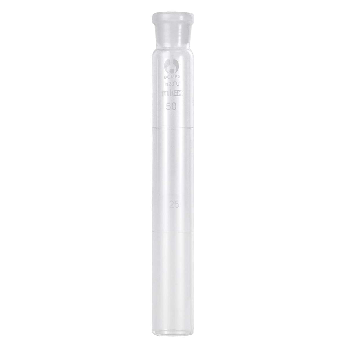 Tubes à essai verres tube cylindre colorimétrique transparent