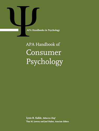 APA Handbook of Consumer Psychology (Volume 1) (APA Handbooks in Psychology® Series)