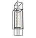 Meyda Tiffany 200115 Transitional LED Pendant from Willowbend Collection in Craftsman Brown Finish, 48.00 inches