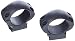 WEAVER Grand Slam Top Mount Windage Adjustable Steel 1-Inch High Ring (Matte Black)