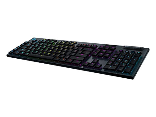 Logitech G915 LIGHT SPEED wireless mechanical gaming keyboard, Clicky...
