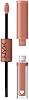 NYX PROFESSIONAL MAKEUP Shine Loud, Lápiz Labial Líquido de Larga Duración con Brillo Labial Transparente - Global Citizen (Nude Neutro Medio) Lápiz Labial Líquido 1 Unidad (Paquete de 1) 2