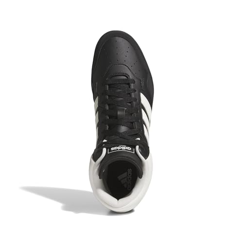 Adidas Unisex-Adult Hoops 4.0 Mid Top, Black/White/Bronze Strata, 8.5 by adidas - Used condition - US$41.90