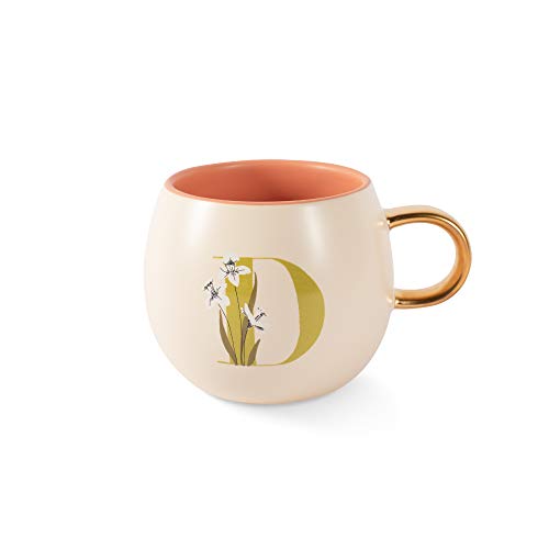 Fringe Studio Floral D Organic Round Mug (428035) 14 fl oz