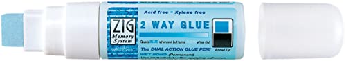Zig Bulk Buy 2 Way Glue Pen Bulk Jumbo Tip (12Pack)