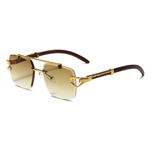 Lunettes de soleil de luxe sans monture protégeant vos yeux du soleil
