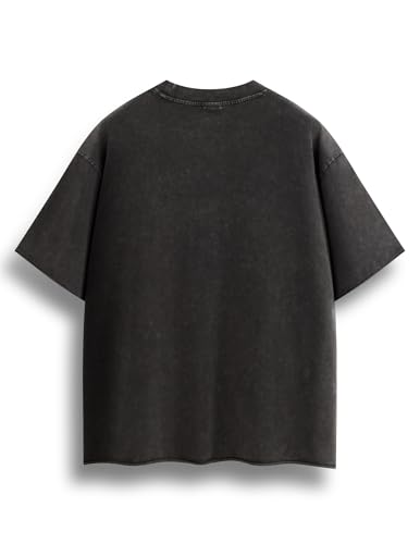 Aelfric Eden Mens Oversized T Shirt Heavyweight Cotton Shirts Washed Vintage Tees Short Sleeve Tops2