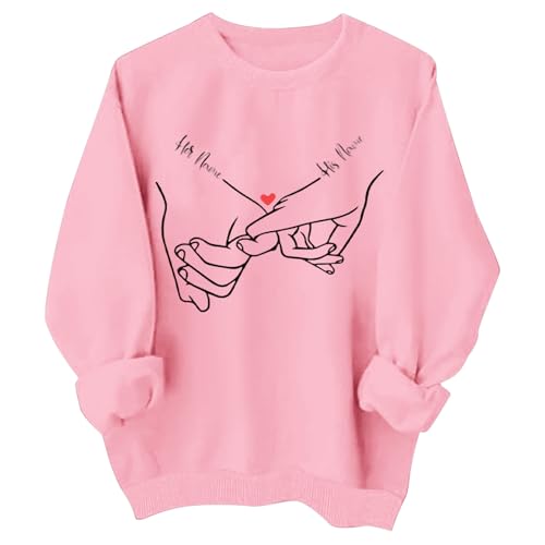 Sweat-shirt manches longues filles cadeau idéal Saint-Valentin