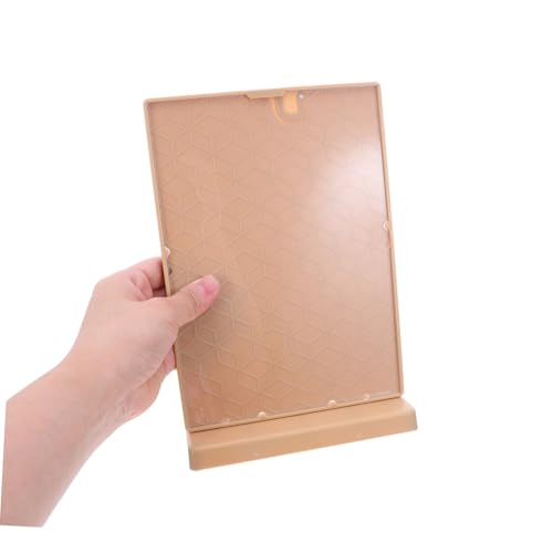 Porte-menu double face transparent en plastique rigide SECFOU