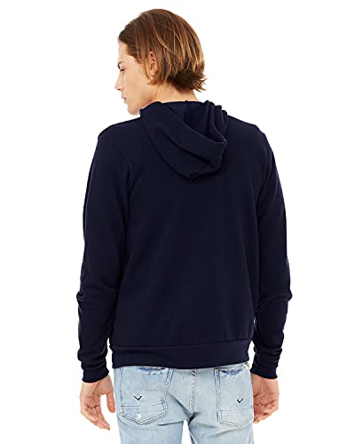 APPAREL GLOBE Unisex Poly-Cotton Fleece Full-Zip Hooded Sweatshirt2