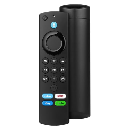 Voice Remote for Fire Smart TVs Stick(4K, 4K Max, HD, Lite),TV Cube, TV Remote Compatible with Hisense, TCL, Insignia and 3rd Gen Fire Smart TVs