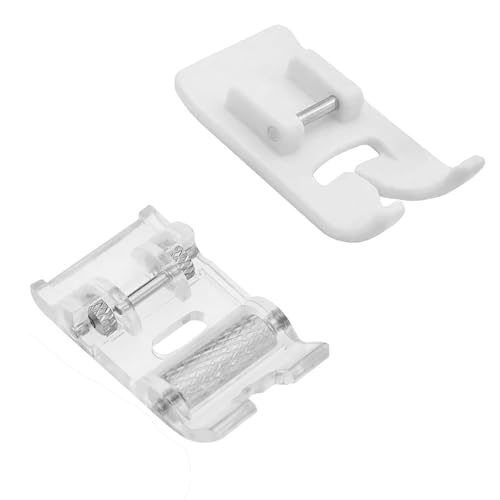 Set 2 Pies de Prensatelas Bajo para Máquina de Coser miniatura 1