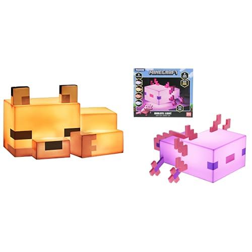 Paladone Minecraft Axolotl Light Decorate Your Desk or Bedside