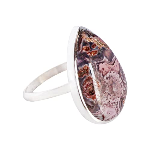 Bague camée argent et agate violette, le cadeau idéal