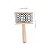 Abaodam Cabasa Percussion Instrument Easy to Learn Wooden Hand Instrument for Classroom Personal Practice and Music Education Versatile Teaching Tool for Beginners