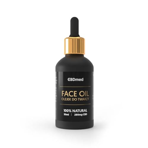 Aceite facial (280 mg) 30 ml - Contiene aceite de rosa mosqueta de semillas de granada de alcaravea negra y aceite de aguacate y aceite de macadamia y cáñamo