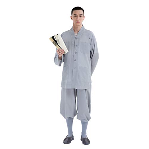 DGXIN Summer Causual Yoga Taichi Kungfu Suits Wide Leg Men2