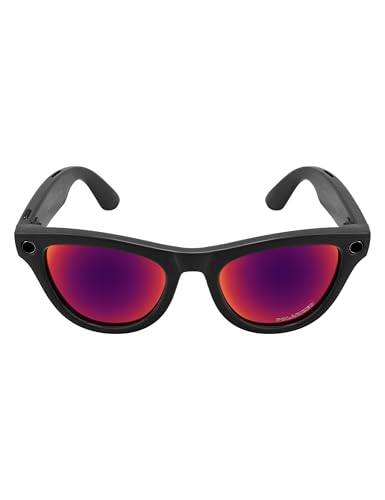 Image of Mryok Replacement Lenses Compatible with Ray-Ban Meta Skyler RW4010 52mm / Gen 2 RW4014 52mm Smart Glasses, HD Polarized