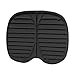 GeKLok - Cuscino per sedile per kayak e kayak, imbottito, impermeabile, antiscivolo, per barche a remi, sport acquatici all'aperto (nero)