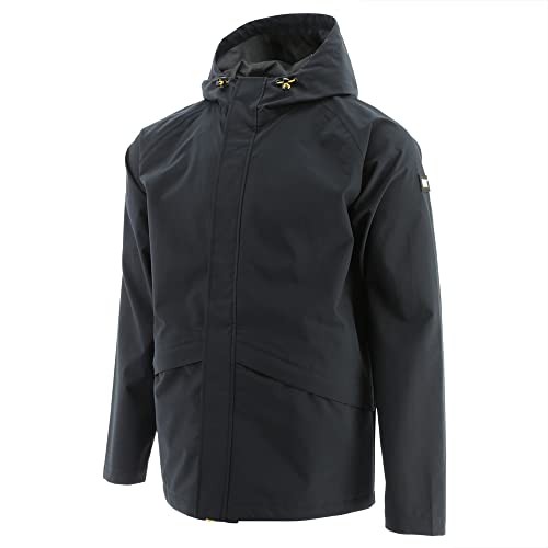 CAT Workwear Men's Caterpillar Essential Rain Jacket, Black, X-Large