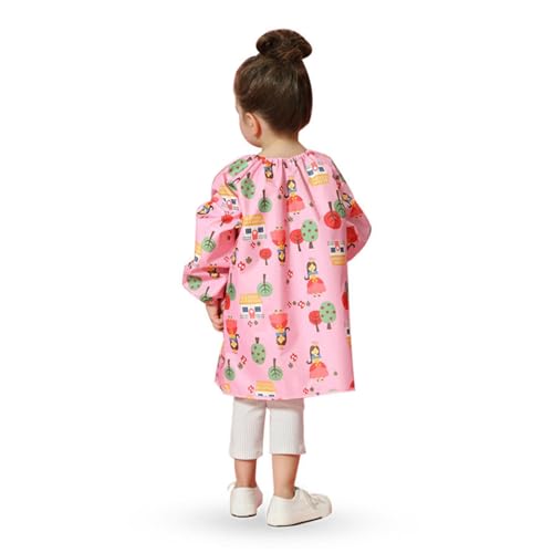 Tablier de peinture imperméable pour éviter les taches sur les vêtements d'enfants