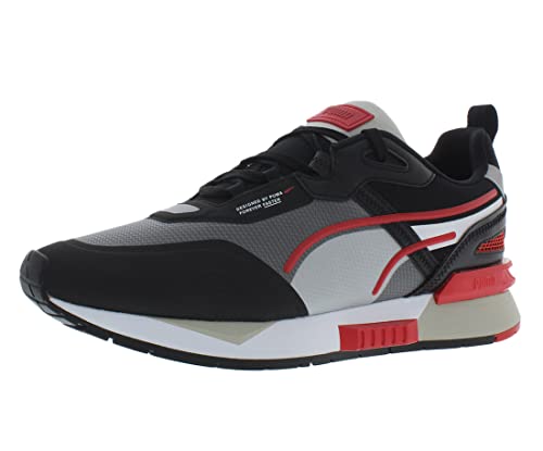 PUMA Mirage Tech Mens Shoes Size 11.5, Color: Grey/Black/Red