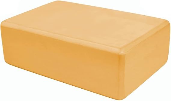 Bloco de Yoga em EVA, Suporte para Posturas e Meditação, 23cm x 15cm x 9cm