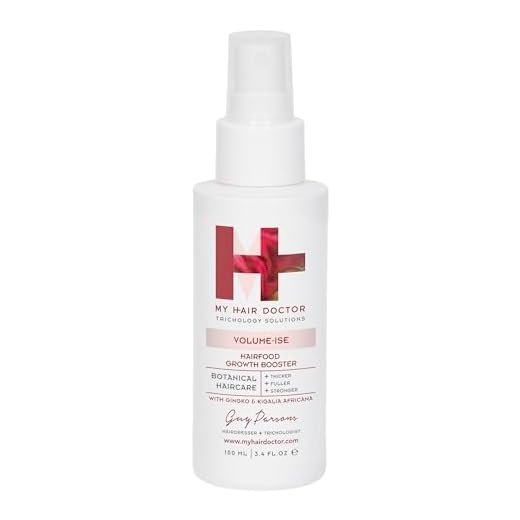 My Hair Doctor Volume-ISE Hair Food Growth Booster - 100ml Haarwachstumsspray bei Haarausfall & dünner werdendes Haar Haarverdichtungsprodukte für Frauen & Männer Volumenspray für Haarnachwachsen