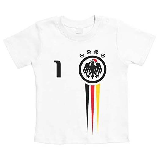 Tyskland jul fotboll trikot unisex baby t-shirt