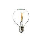 VOLT Indoor/Outdoor 120V 50FT E12 LED Bistro String Lights (Black) - Image 4