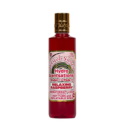 Hot Tub Nights Hydro Scentsations Aromatherapy Liquid ( Relaxing Raspberry 1 x 250ml)
