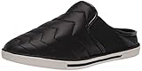 Kenneth Cole REACTION Men's Center Slip-On Sneaker Mule Slipper, Black, 12