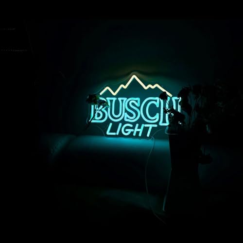Beer Themed Light LED Neon Sign - Dimmable Beer Neon Signs for Man Cave Home Bar & Garage Wall Decor - 16.5 x 12.2