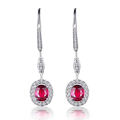 Boucles d'oreilles argent 925 et zircon par HJMMHX pour femme élégante