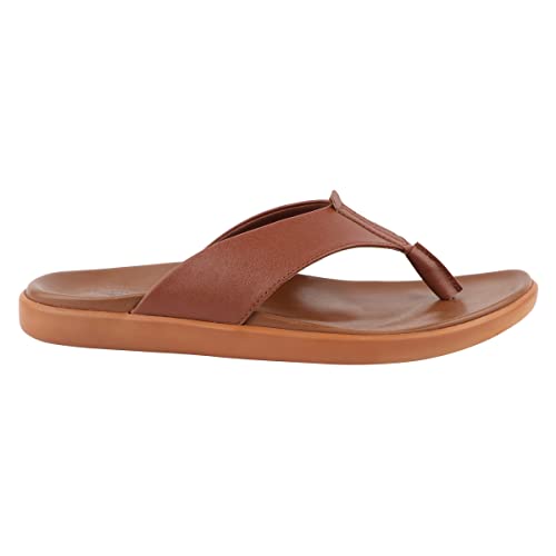 Image of Medifeet Men's LeatherZ Slippers