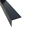 Produktbild Winkelleiste Anthrazit, 2000mm Alu Kantenschutz Anthrazitgrau, 80x40 mm Schenkelinnenmaß aus Alu Ral7016 Anthrazitgrau 1,5mm stark Alu L-Profil RAL 7016,Winkelblech Antrazitgrau,