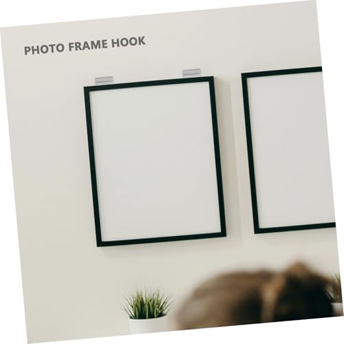 Image of ARTIBETTER 6pcs Heavy Duty Picture Frame Hooks Easy to Install Wall Hangers for Photos Mirrors Artwork and Home Decor Versatile Picture Hanging