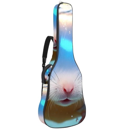 Sac de guitare acoustique 101,6 cm et housse imperméable à fermeture éclair