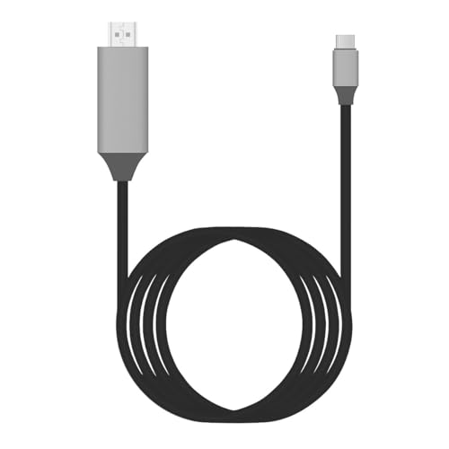 Nicear Câble Adaptateur USB Femelle vers HDMI mâle HDTV 1080P, Interface multimédia HD, câble Adaptateur USB mâle vers HDMI pour téléphone vers téléviseur,...