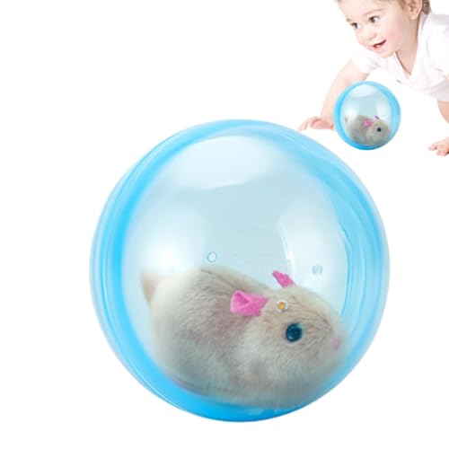 Rolling Ball Dog Toy, Electric Hamster Runner, Pet Play with Rotating Motion, Learning Tool with Crawl Fun, 4.13x2.36x2.17 inche
