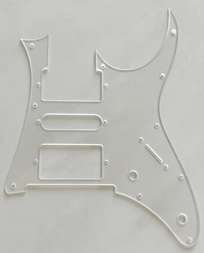 Pick Guard For Ibanez RG 350 DX Style Guitar Pickguard Scratch Plate (1 Ply Clear Transparent)