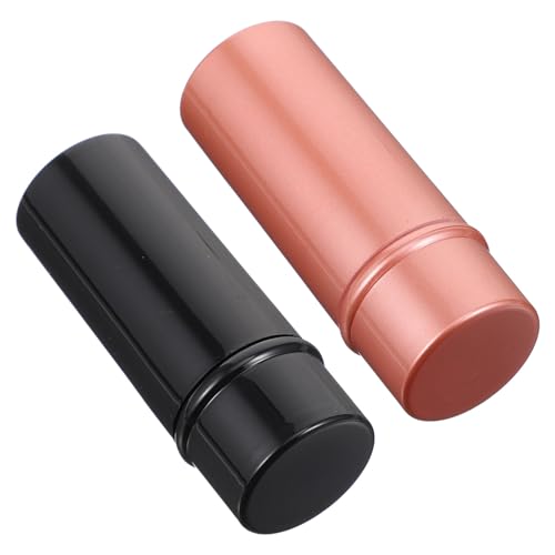 Didiseaon Makeup Brushes Pro 2pc Set Brush for Cosmetics Foundation Brush Brush Portable and Extendable Black and Red