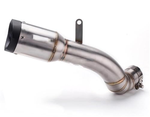 Tuyau d'échappement central Z900 2017-2021 assurant un flux des gaz optimal silver