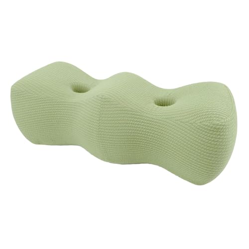 Almohada para piernas elevadas, cojín para piernas de espuma viscoelástica Hill Shape para dormir, cojín elevador de pies para apoyo de piernas pie elevado, cojín para levantamiento de piernas