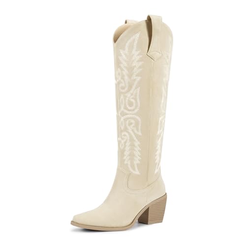 Image of wetkiss Women's Pointed Toe Cowboy Boots