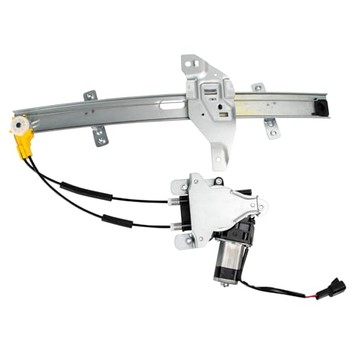 Image of TRQ Front Left Power Window Regulator & Motor Assembly Drivers Side Compatible with 1997-2005 Buick Century 1997-2004 Regal 1998-2002 Oldsmobile Intrigue