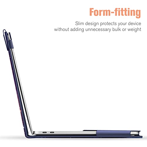 Fintie Sleeve Case Cover for MacBook Air 13.6 A3113 A2681 M3 M2, MacBook Air 13 A2337 (M1) / A2179 / A1932, MacBook Pro 13 A2338 (M2 M1) / A2251 / A2289 / A2159 / A1989 / A1706 / A1708, Galaxy
