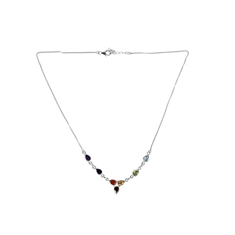 FUSIONARI 7 Chakra Healing Stone Necklace