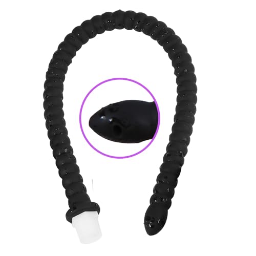 Image of AMAZBEE Silicone Shower Enema Douche for Men Anal Vaginal Irrigator for Woman Adult Anal Plugs SM Sex Toys Portable Enema Hose Attachment (40cm)